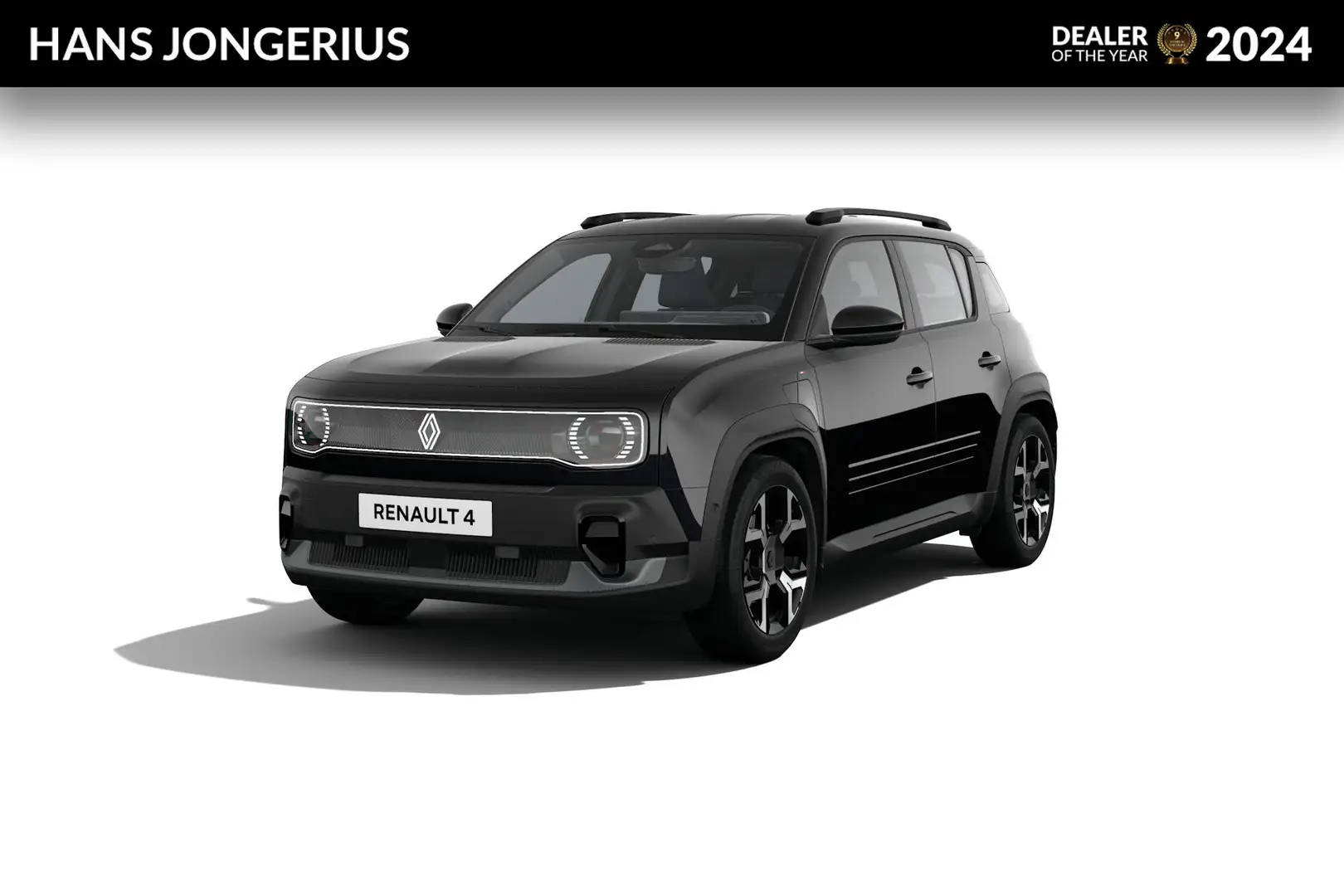 Renault R 4 Techno | Achteruitrijcamera | Elektronisch geregel Zwart - 1