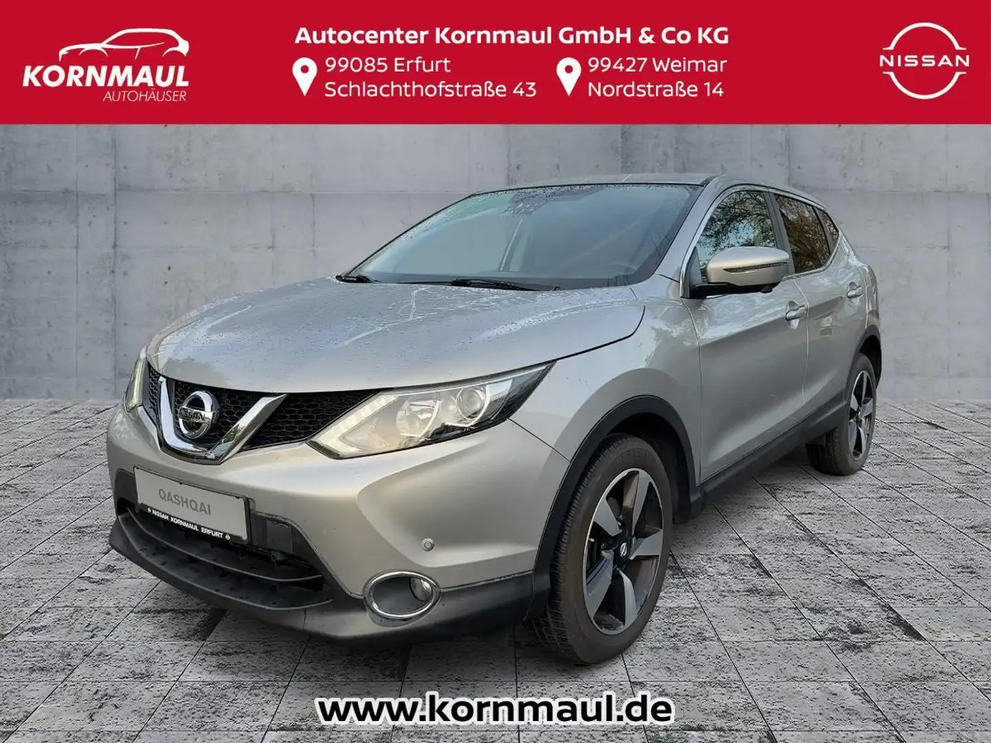 Nissan Qashqai N-Connecta 1.2 DIG-T 116PS NAVI Argent - 1