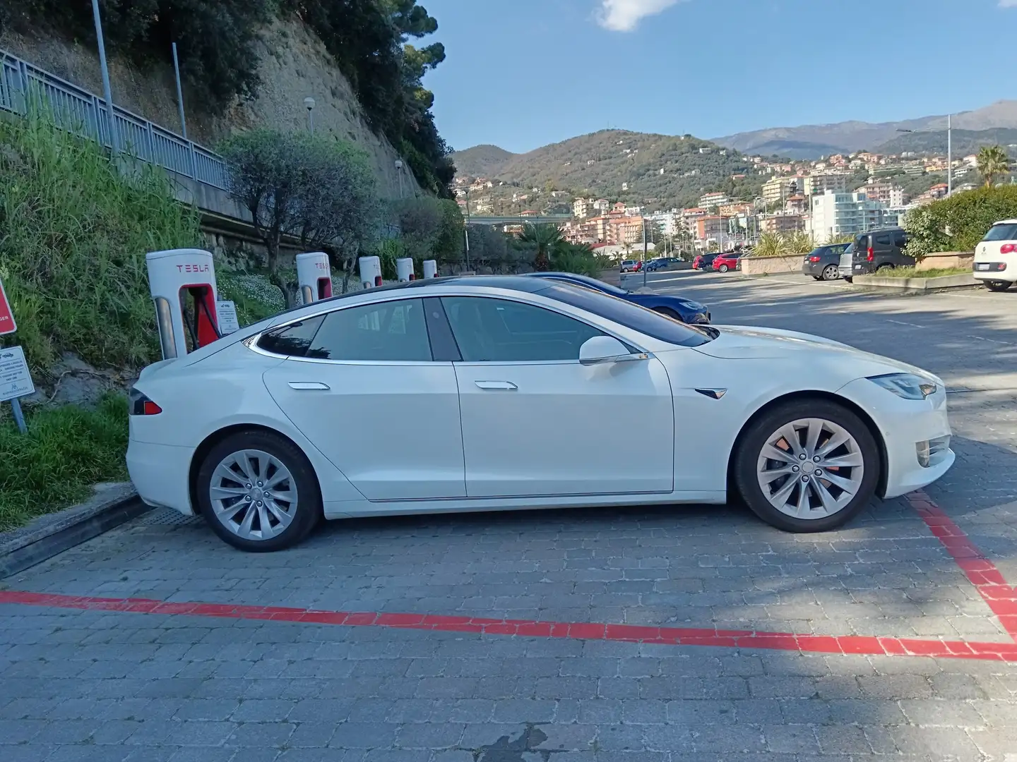 Tesla Model S Model S 75 D Bianco - 1
