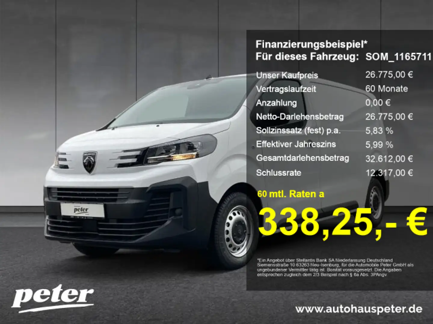 Peugeot Expert 2.0 BHDi 145 L2 Weiß - 1