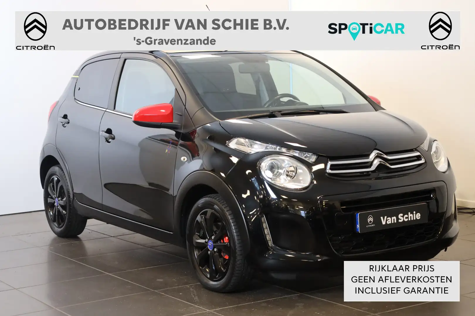 Citroen C1 VTi 72 JCC+ Climate Controle | Camera | etc Noir - 1