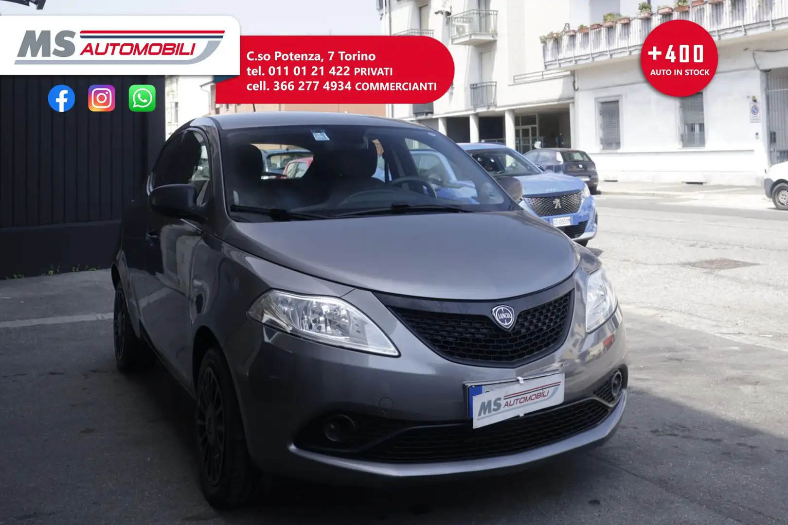 Lancia Ypsilon Lancia Ypsilon 1.0 FireFly 5 porte S&S Hybrid Gol Grigio - 1