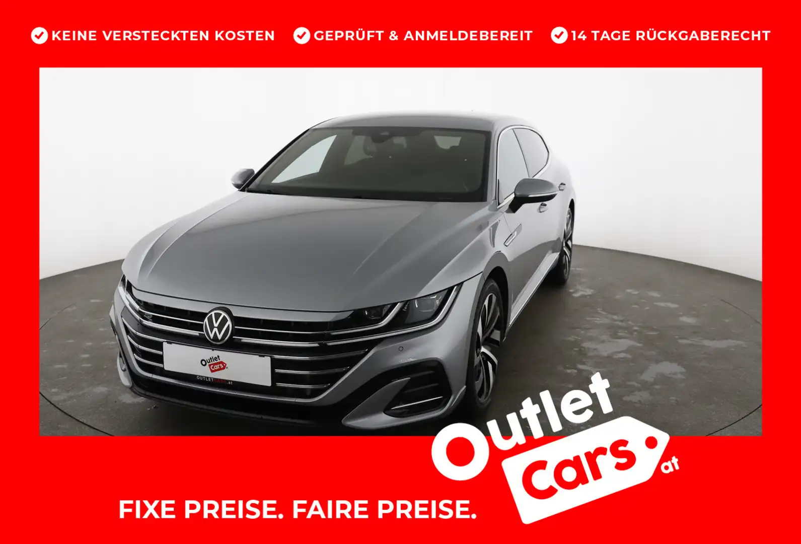 Volkswagen Arteon R-Line TDI DSG Silber - 1