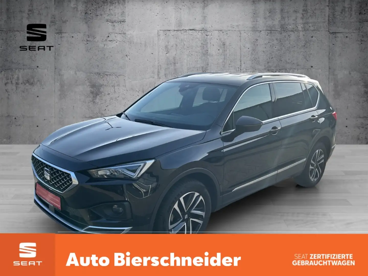 SEAT Tarraco 1.5 TSI DSG Xperience 7-S. AHK eHeck LED Kamera AC Schwarz - 1