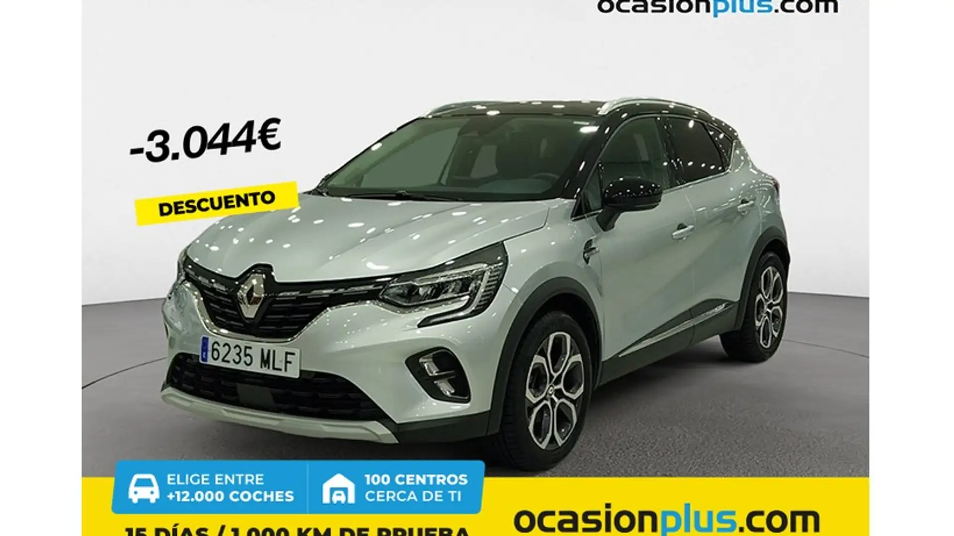 Renault Captur E-TECH Híbrido Techno 105kW Gris - 1