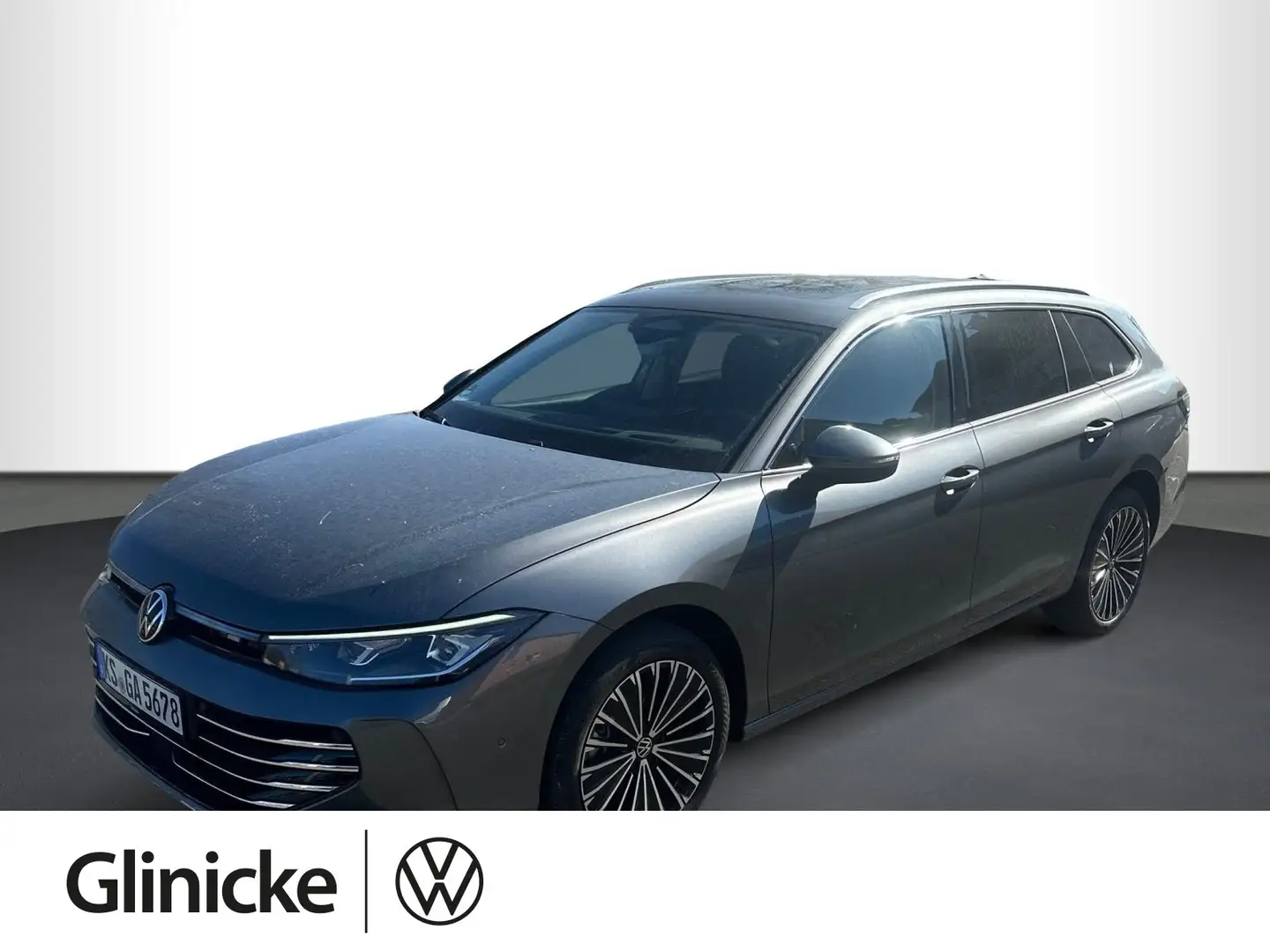 Volkswagen Passat Variant 2.0 TDI Elegance DSG, AHK, RFK, N Grau - 1
