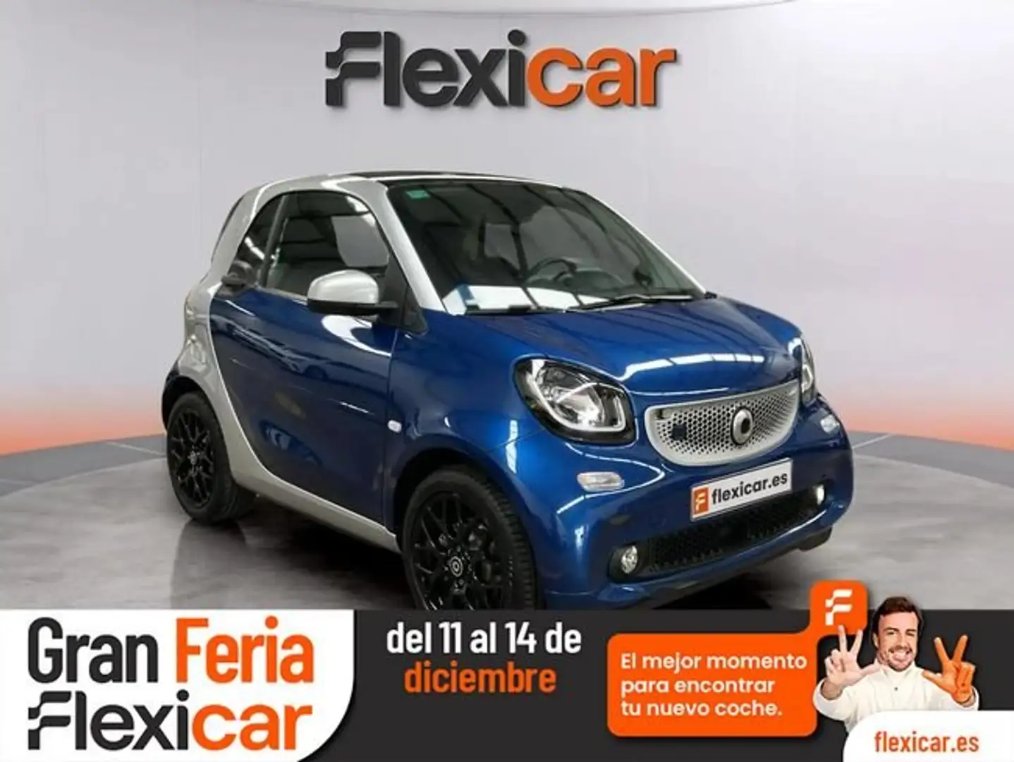 smart forTwo Coupé EQ Azul - 1