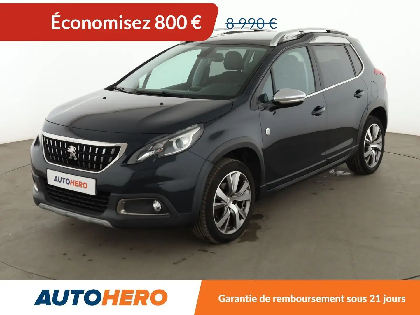 Peugeot 2008 1.2 PureTech Crossway Gris - 1