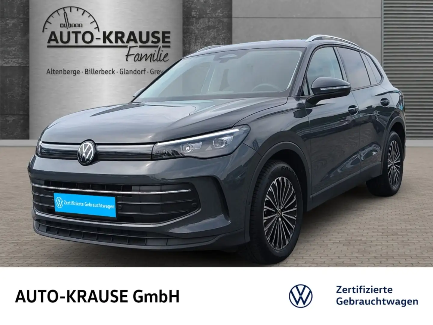 Volkswagen Tiguan 96 kW EU6e 1.5 eTSI Klima Radio Telefon Parksensor Gris - 1
