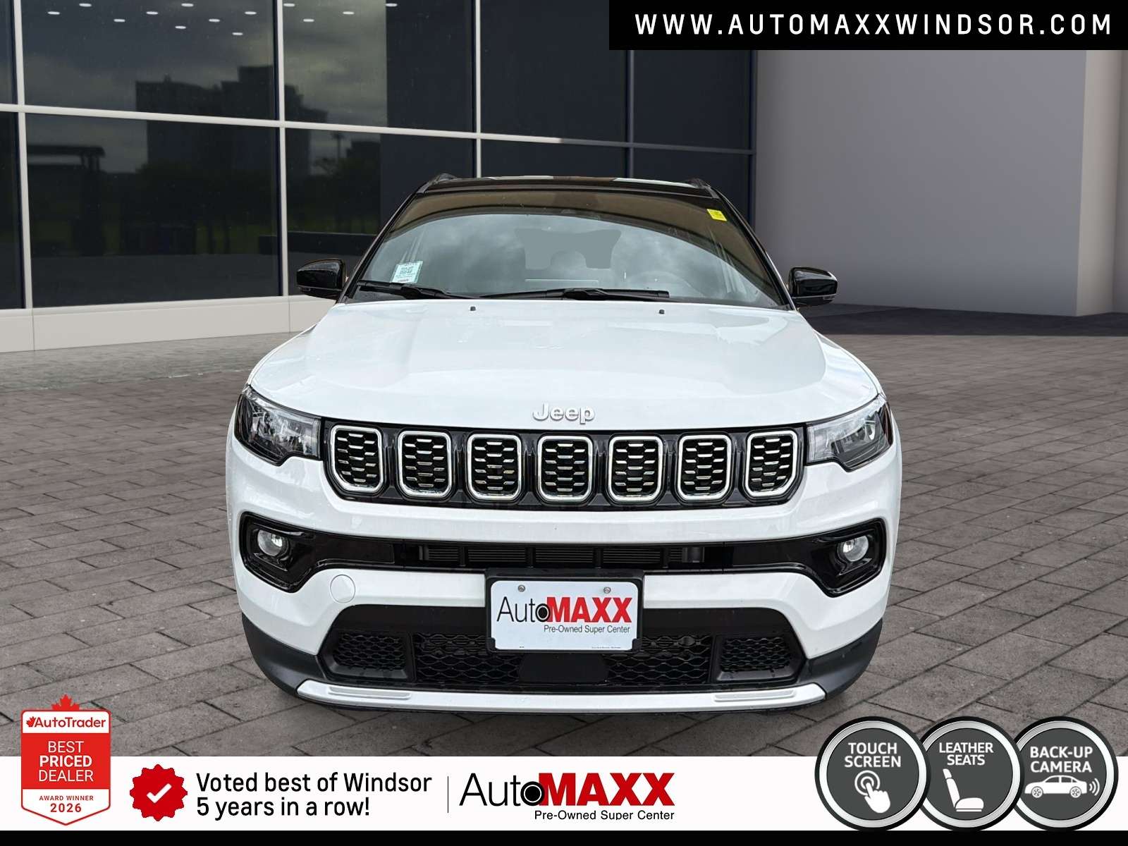 2024 Jeep Compass Limited 4x4 | HEATED LEATHER SEATS | HEATED STEERI — снимка 1