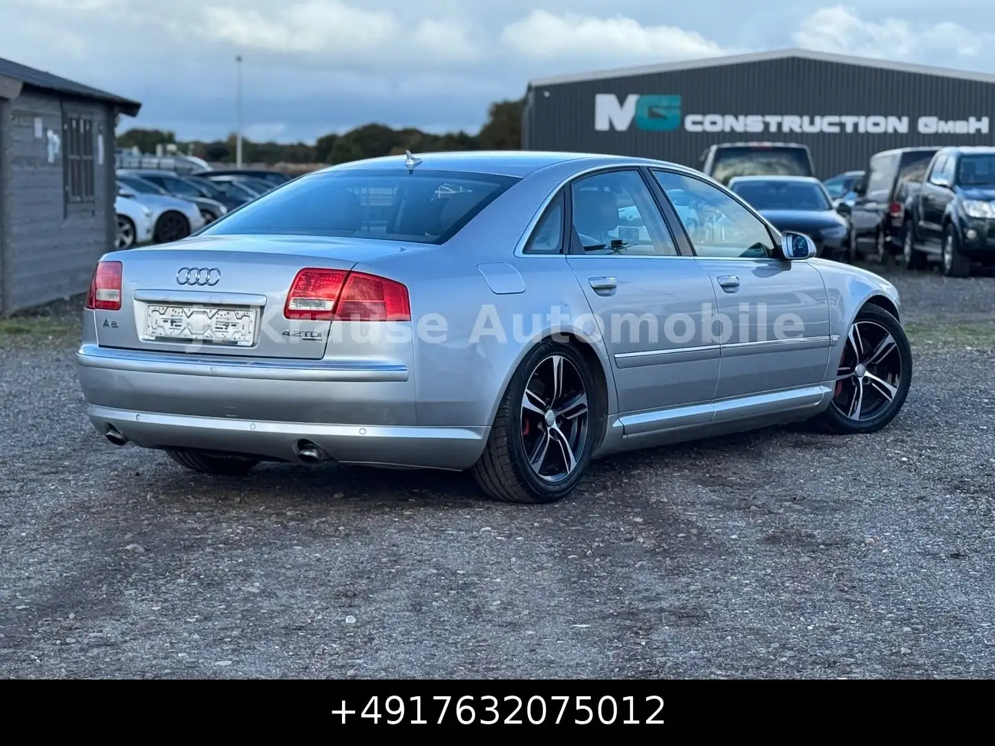 Audi A8 4.2 TDI Quattro Navi Bi-Xenon Luft Argent - 2
