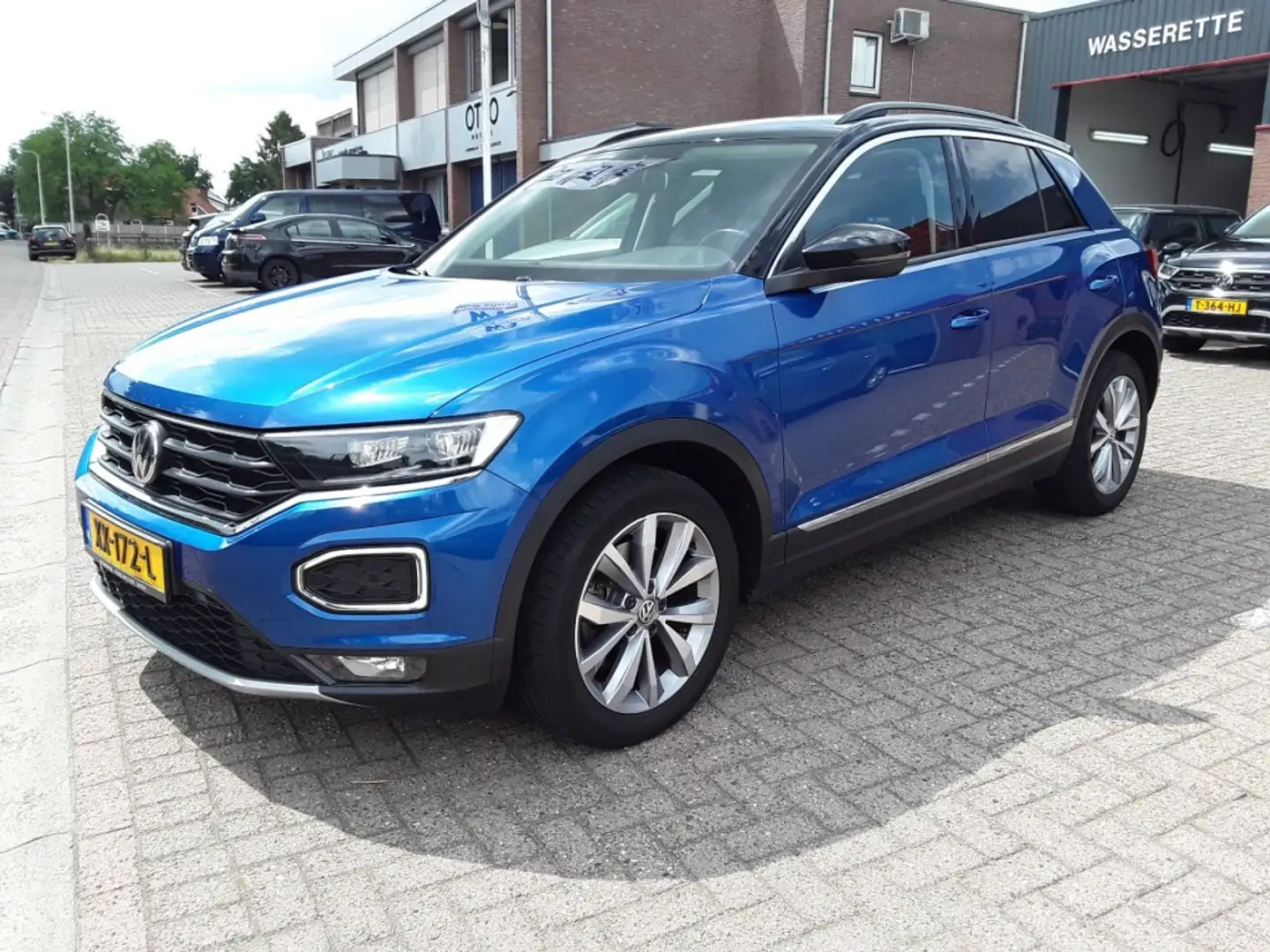 Volkswagen T-Roc 1.6 TDI STYLE Business / NAVI / TREKHAAK Bleu - 1