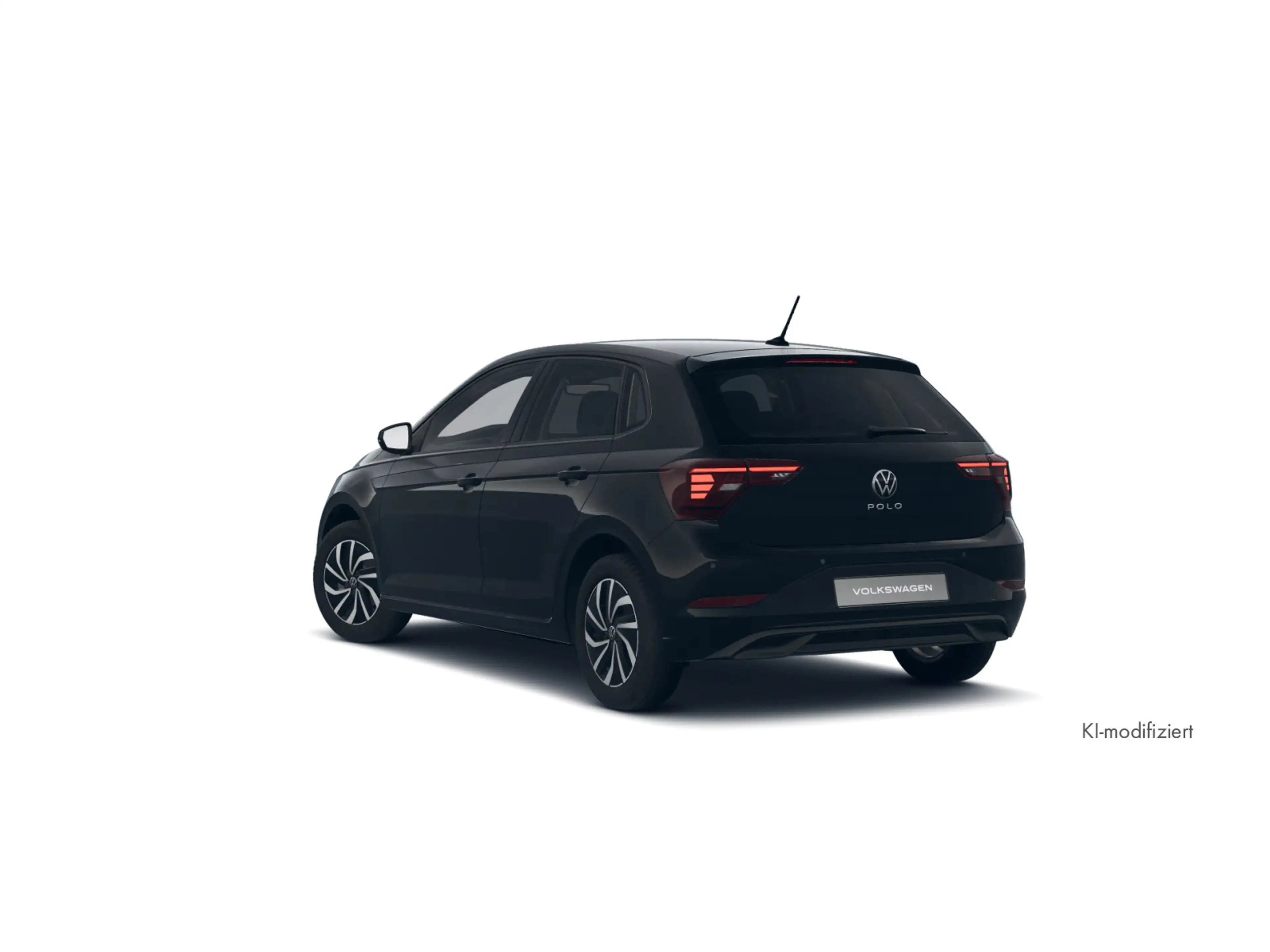 Volkswagen Polo Life 1,0 TSI | 15" in Schwarz/glanzgedreht — photo 4