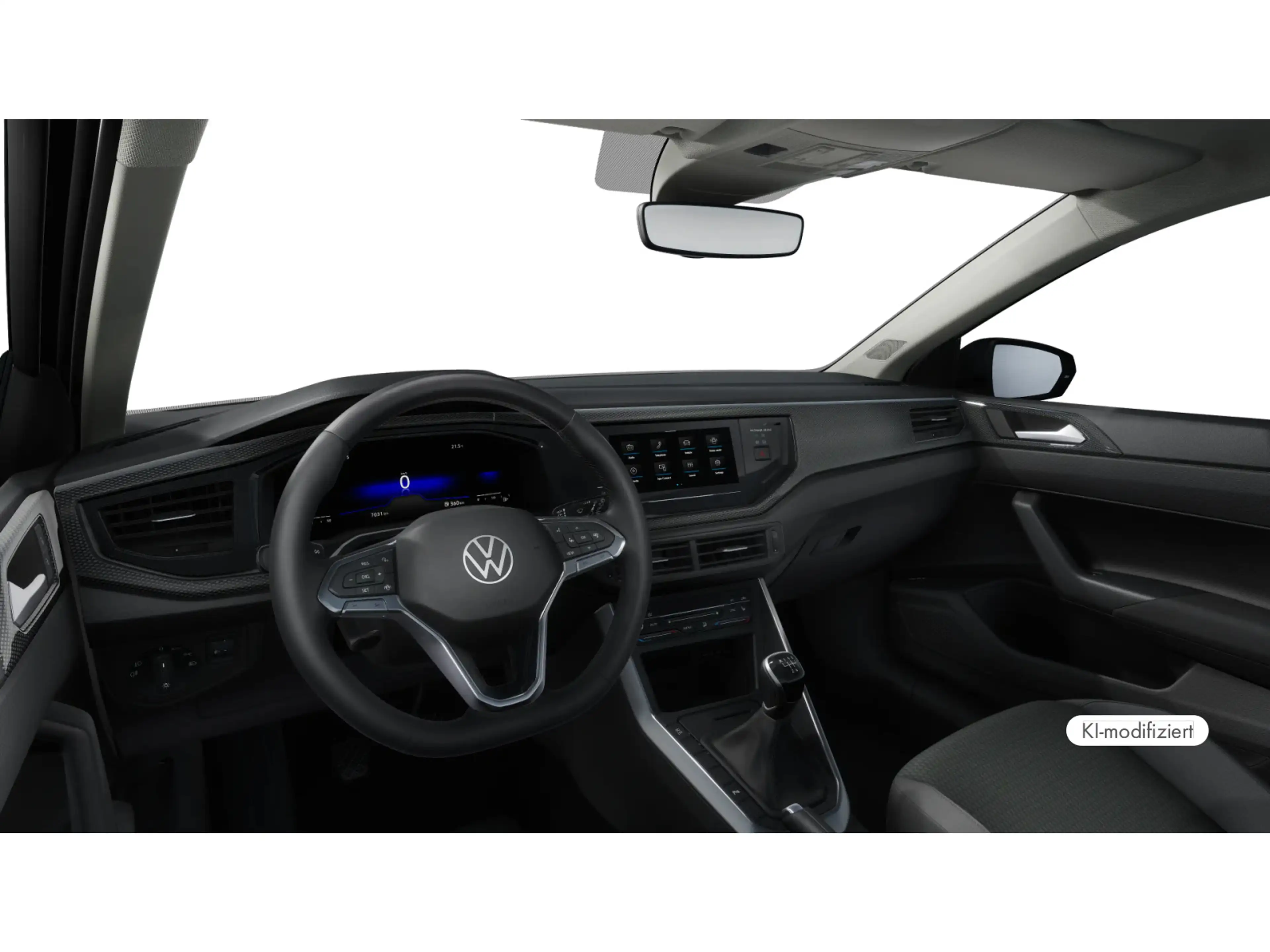 Volkswagen Polo Life 1,0 TSI | 15" in Schwarz/glanzgedreht — photo 8