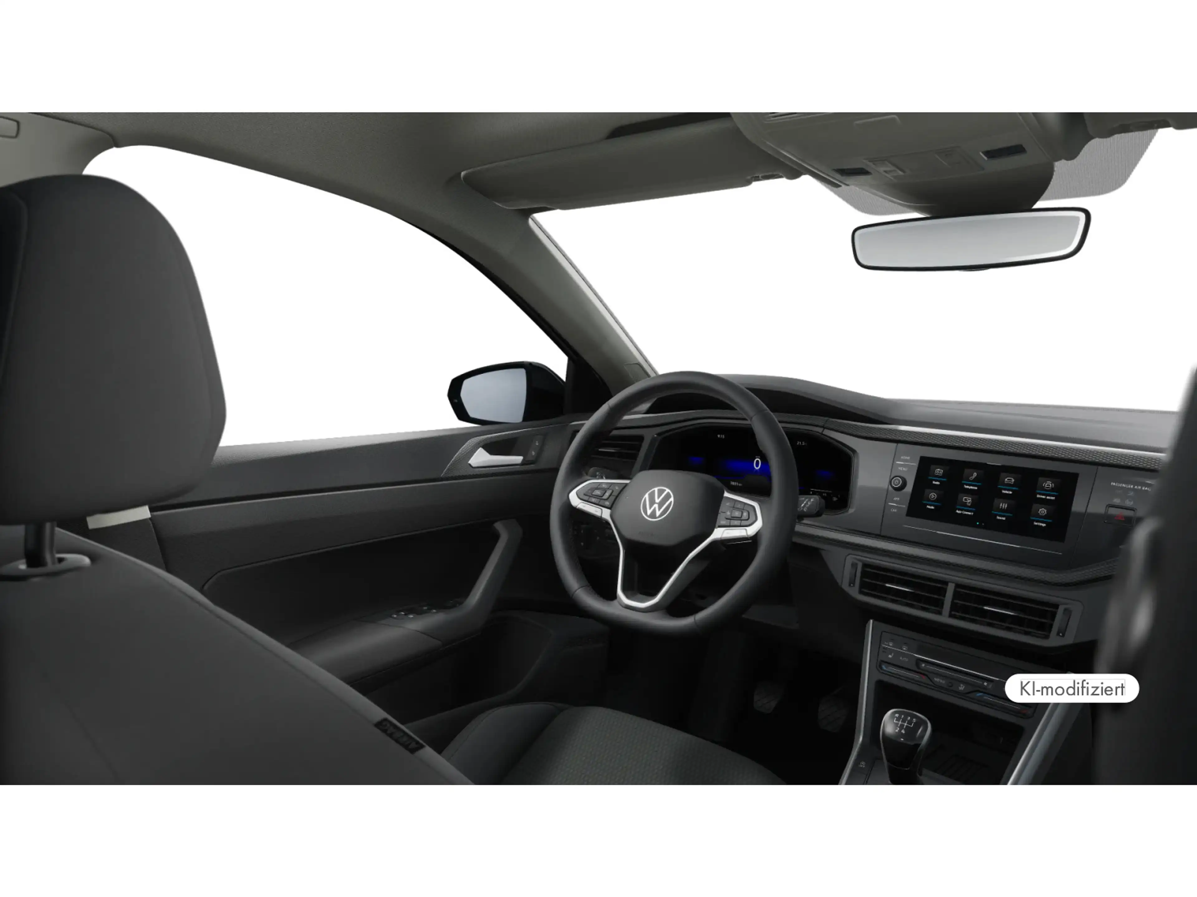 Volkswagen Polo Life 1,0 TSI | 15" in Schwarz/glanzgedreht — photo 9