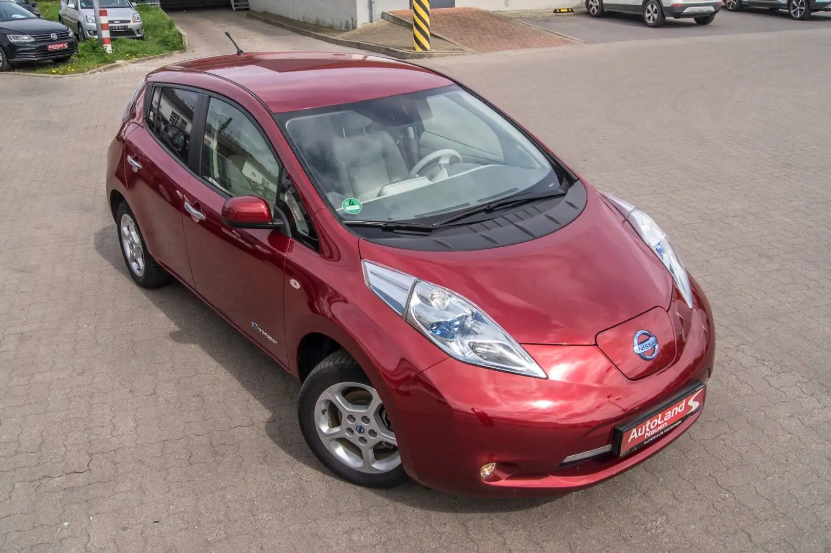 Nissan Leaf Tekna Battery+Navi+LED+Automatik+NR38 Kırmızı - 2