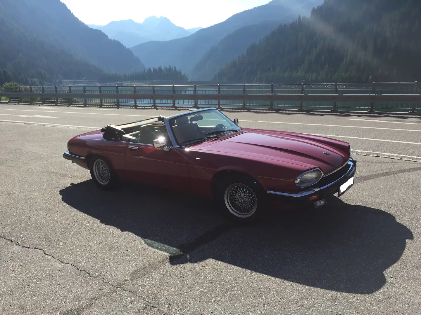 Jaguar XJS V12 Liebhaber Auto, niedrig km, super gepflegt Rot - 2