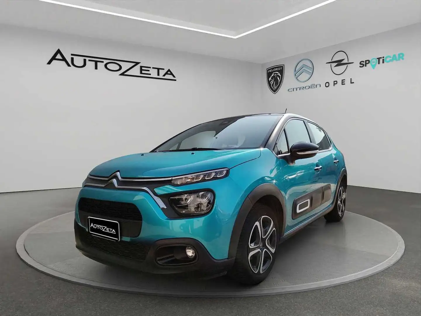 Citroen C3 3ª serie PureTech 83 S&S Shine Blu/Azzurro - 1