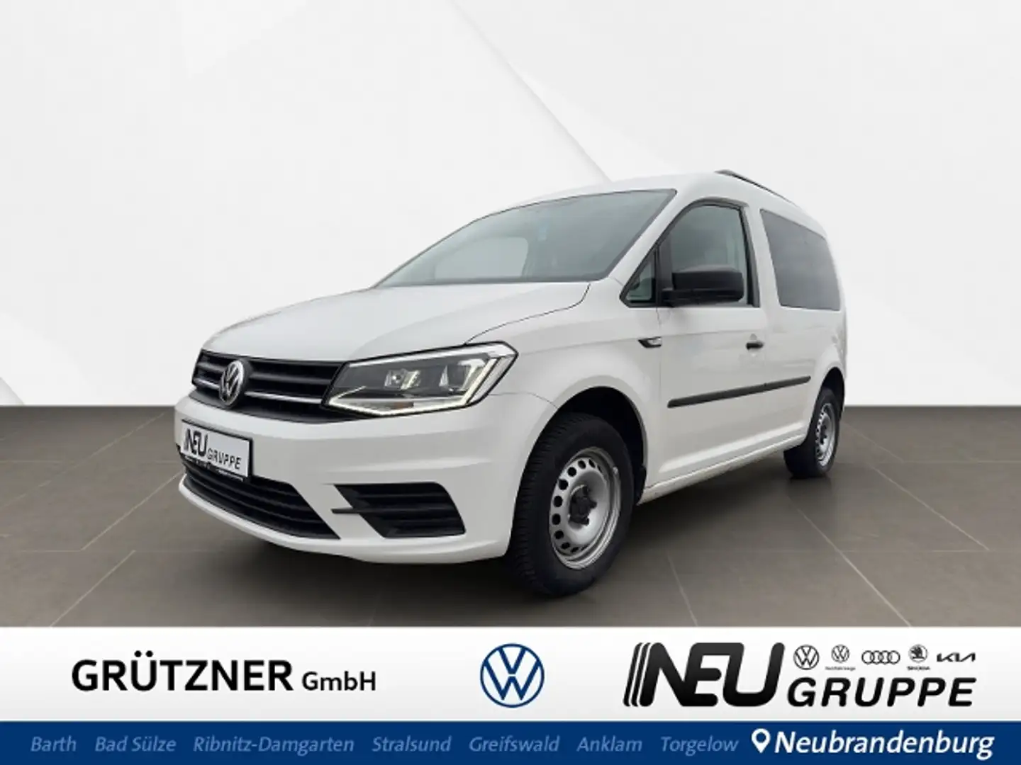 Volkswagen Caddy Kombi 1.4 TGI ACC, USB-Schnittstelle, BAA, MFL, F Wit - 1