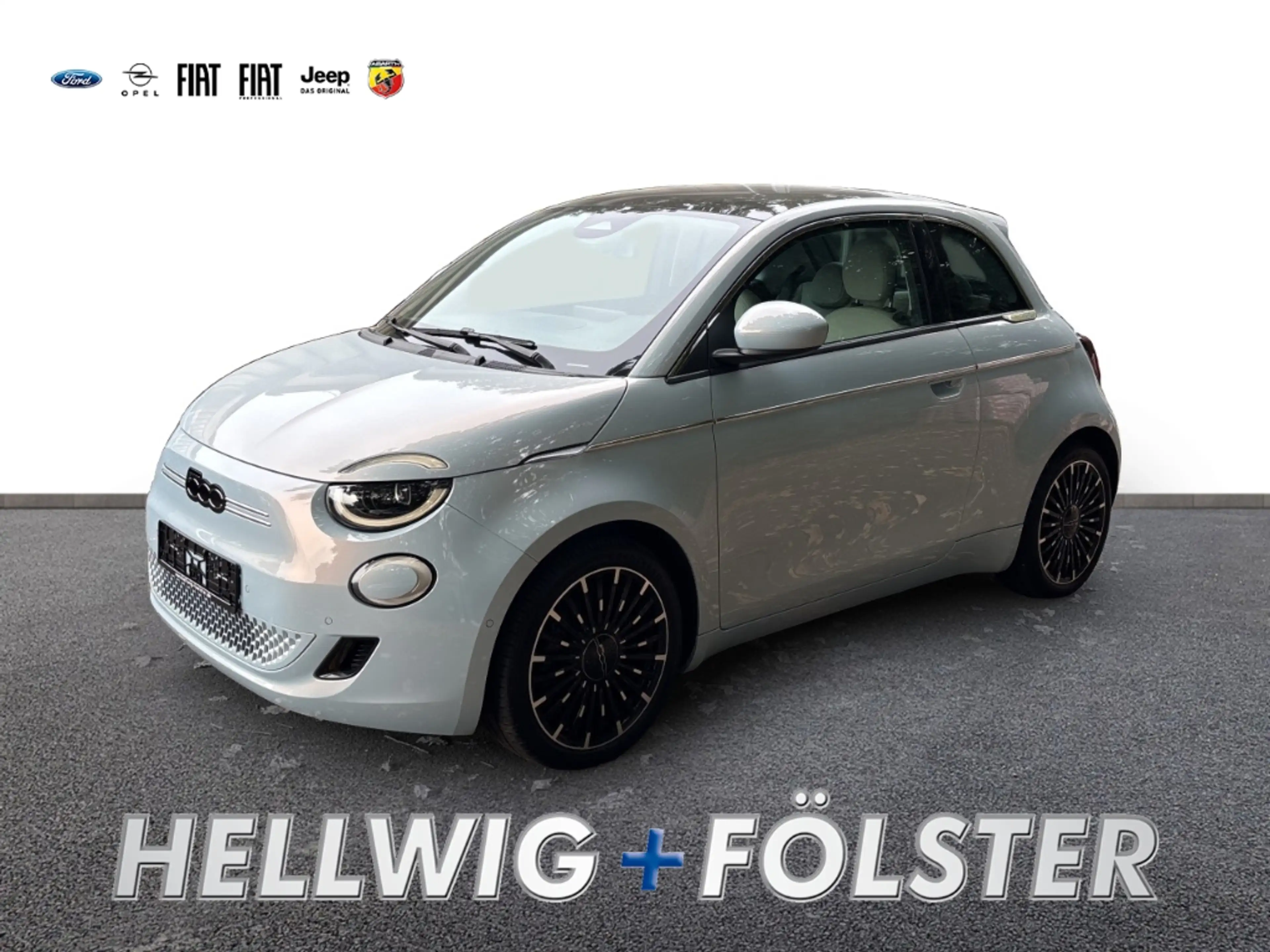 Fiat 500e La Prima, 42kWh Batterie Panorama Navi Soundsystem