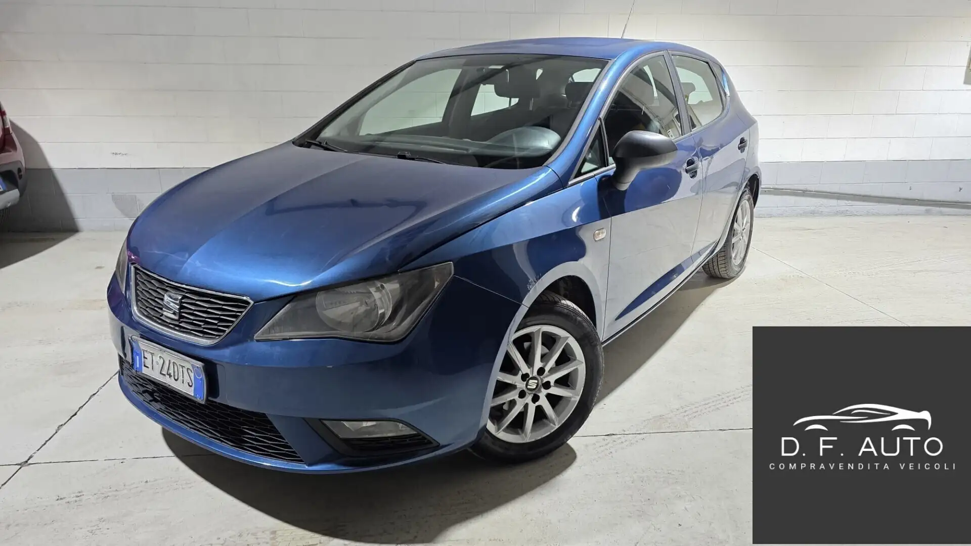 SEAT Ibiza Ibiza 1.6 5 porte GPL NEOPATENTATI Bleu - 1