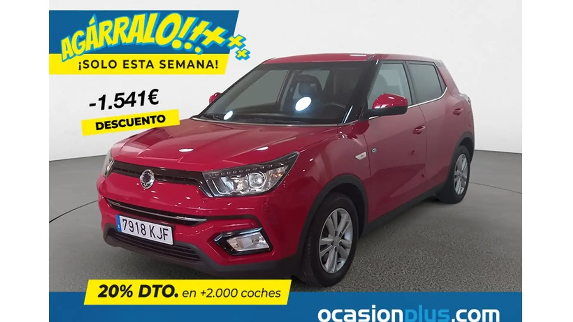 SsangYong Tivoli D16T Limited 4x2 Rouge - 1