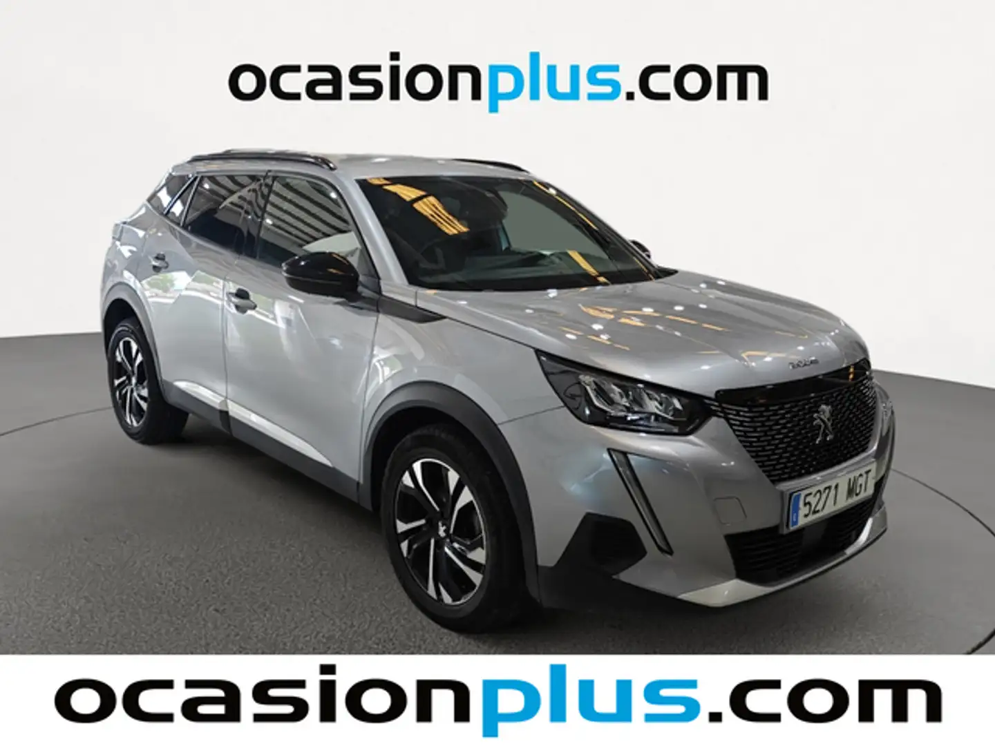 Peugeot 2008 1.2 PureTech S&S Allure 100 Gris - 2