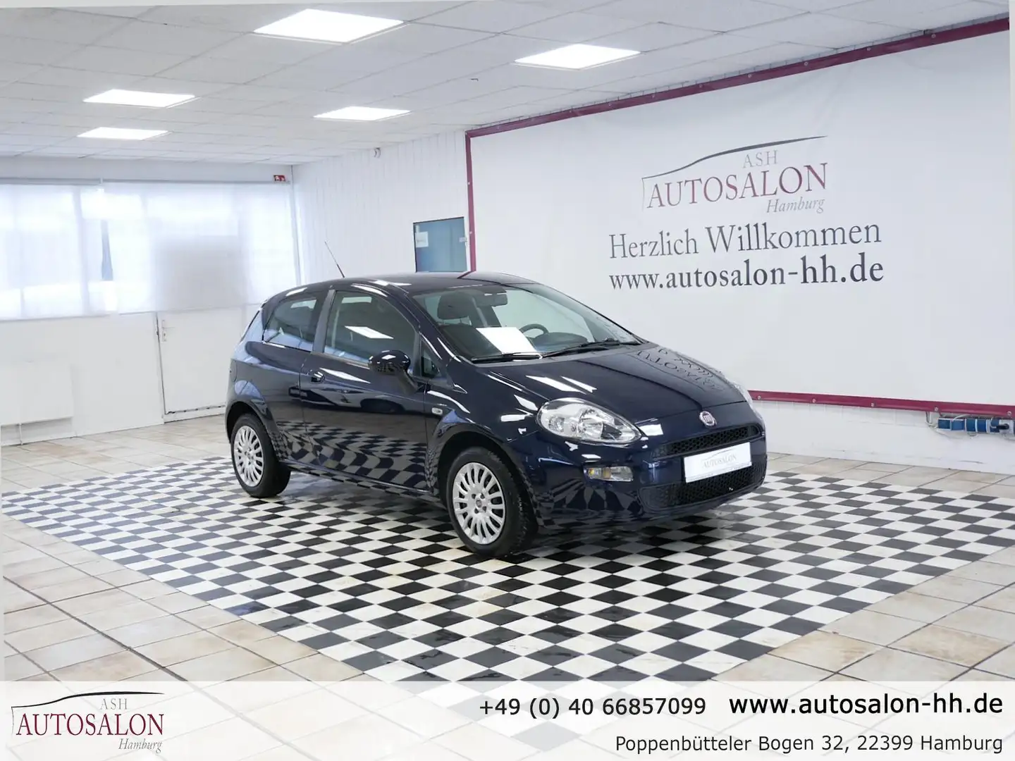 Fiat Punto Street*1Vorb*Zahnriemen & Reifen Neu*TÜV Neu* Azul - 1