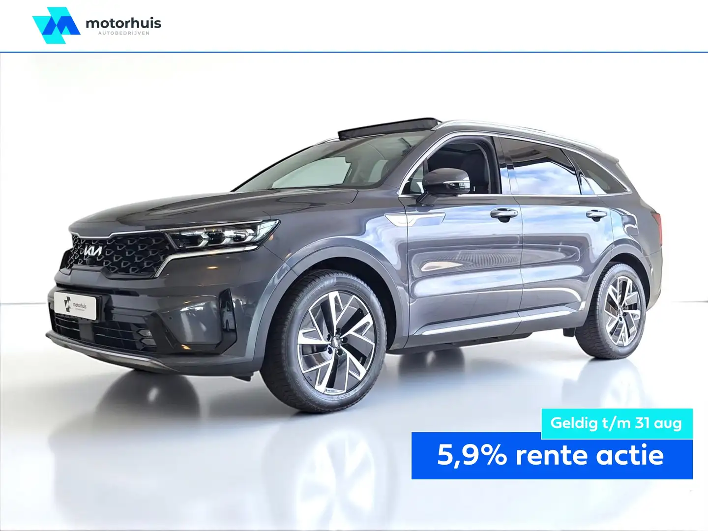 Kia Sorento 1.6 T-GDi 265pk Plug-in Hybrid 4WD 7p ExecutiveLin Grijs - 1