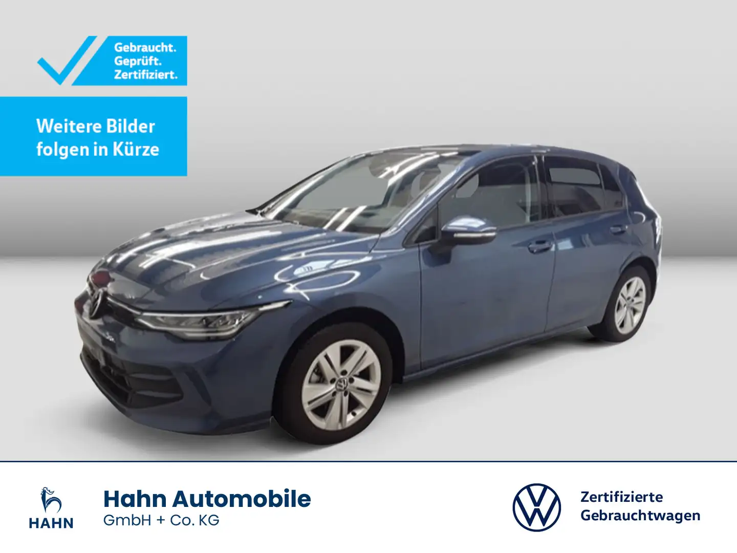 Volkswagen Golf VIII 1.5eTSI DSG Life LED NAVI PANO ACC PDC Blau - 1