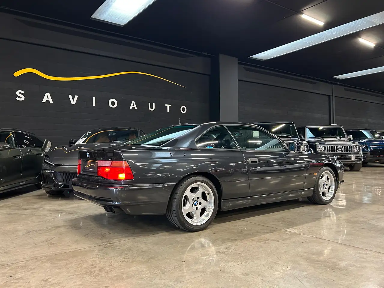BMW 850i - E31 - manuale - Uff. Italiana - ASI targa oro, foto 8