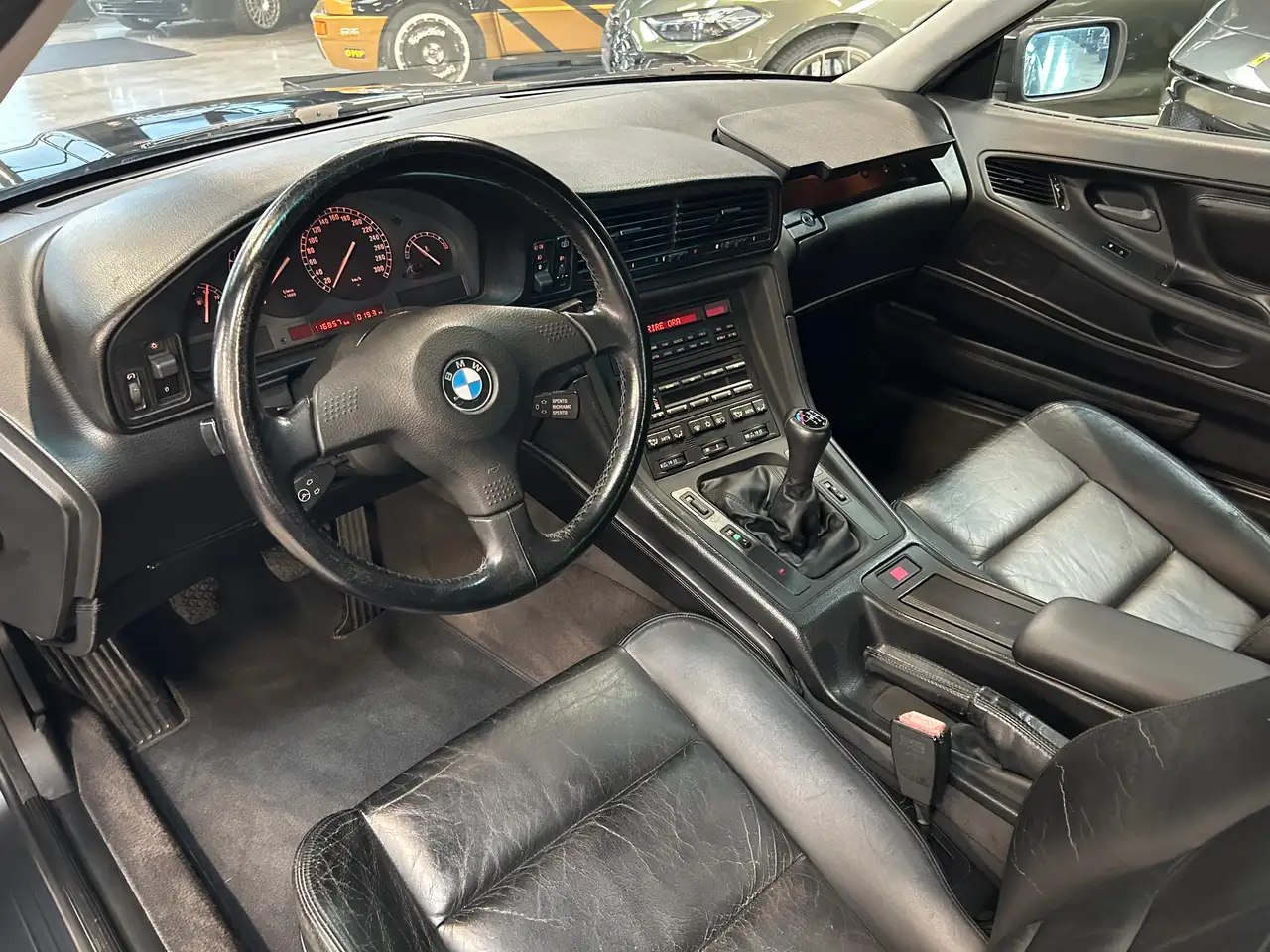 BMW 850i - E31 - manuale - Uff. Italiana - ASI targa oro, foto 11