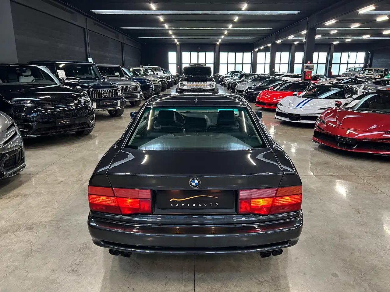 BMW 850i - E31 - manuale - Uff. Italiana - ASI targa oro, foto 9