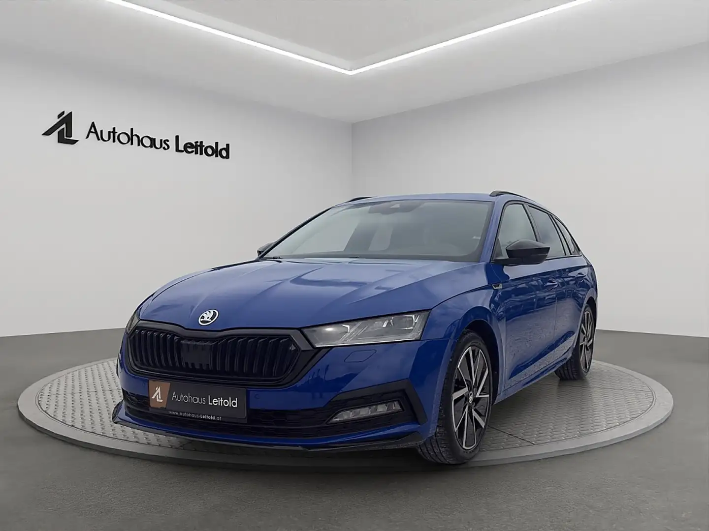 Skoda Octavia Combi 2,0 TDI SPORTLINE VIRTUAL MATRIX LED KEYL... Blau - 1