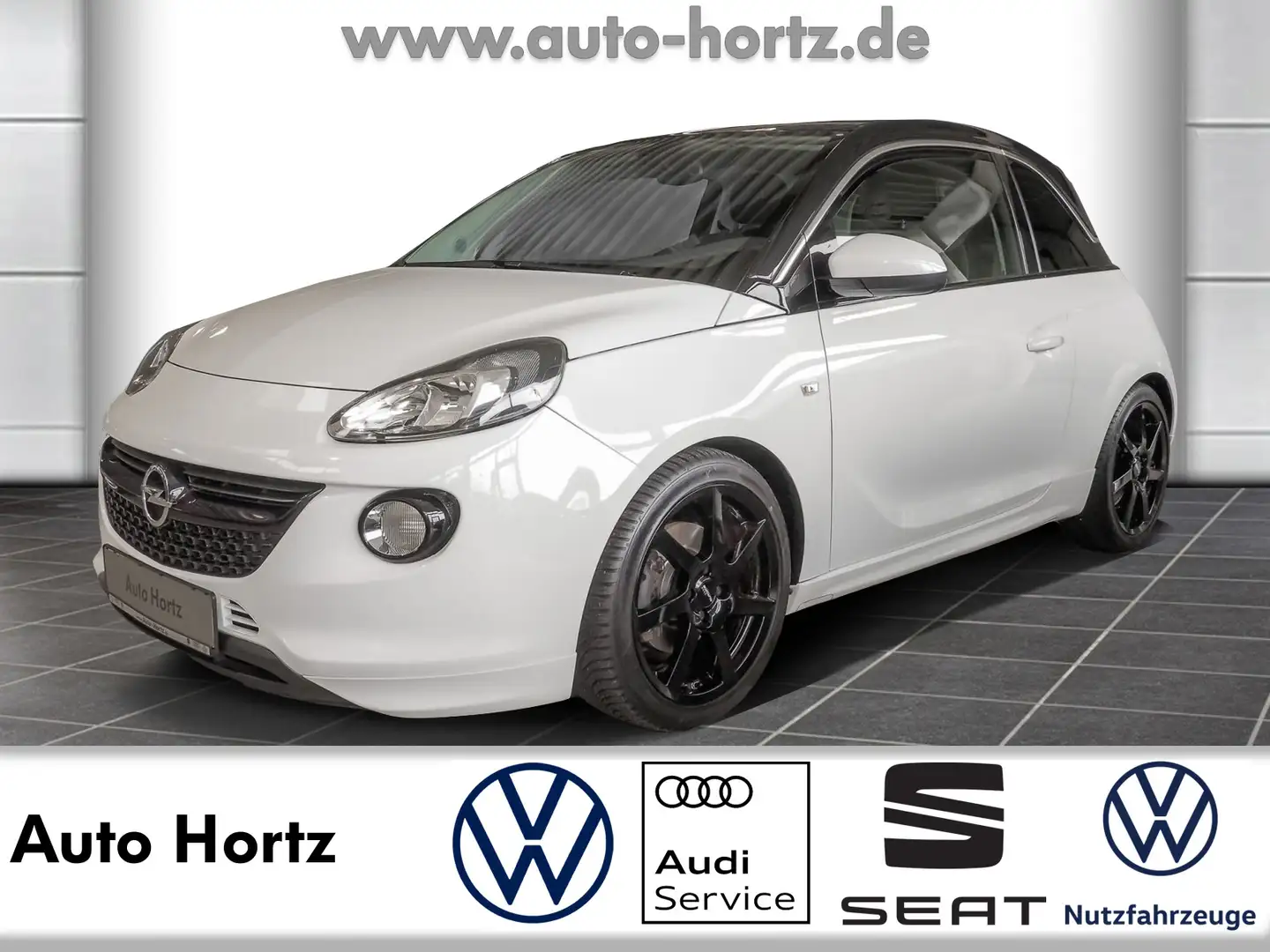 Opel Adam 1.0 Turbo Slam ecoFlex, Klimaautomatik, Winte Noir - 1