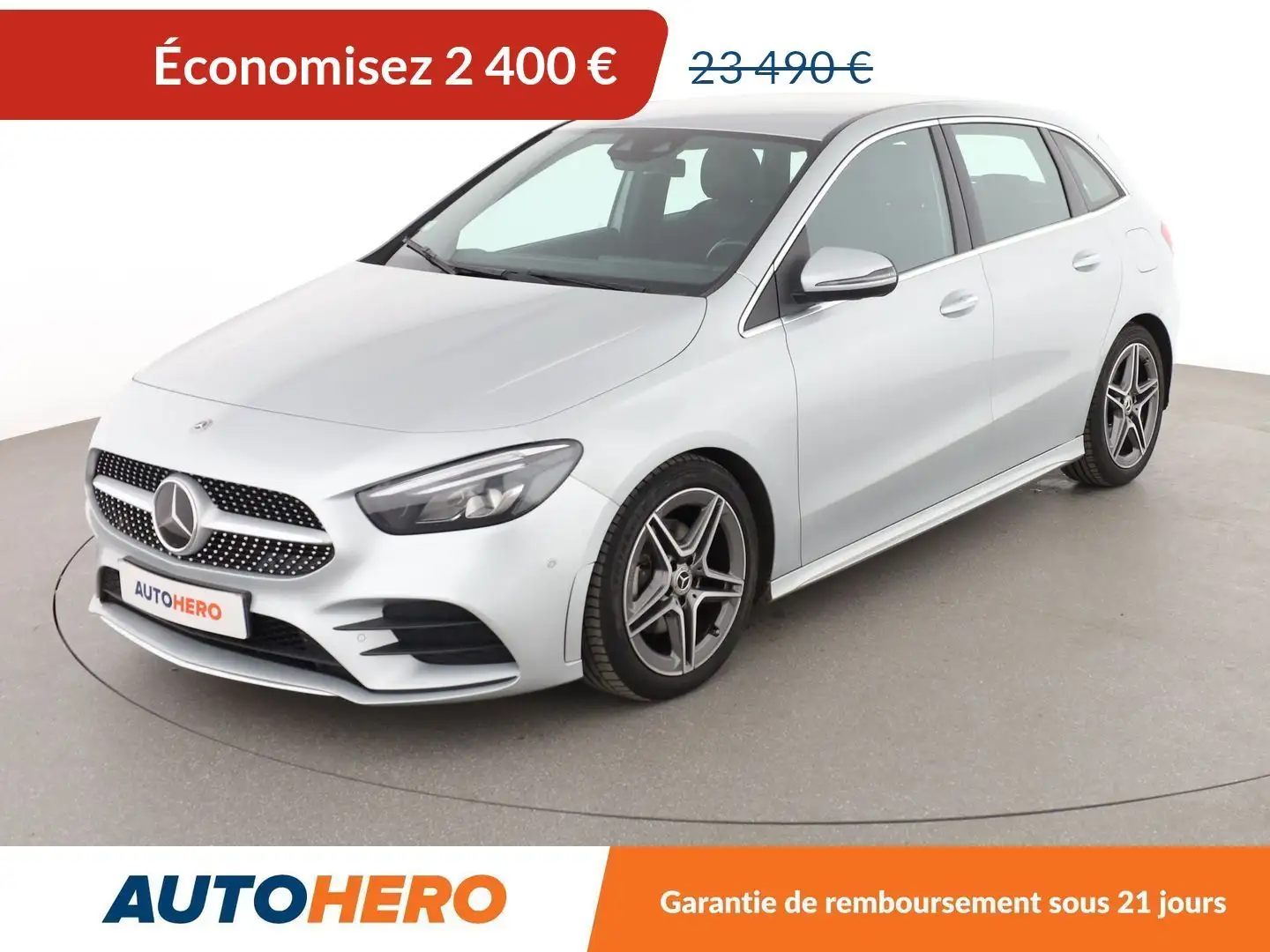 Mercedes-Benz A 180 180 d AMG Line 7G-DCT Gris - 1