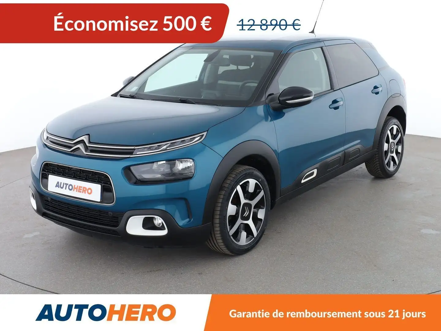Citroen C4 Cactus 1.5 Blue-HDi Shine BV6 Bleu - 1
