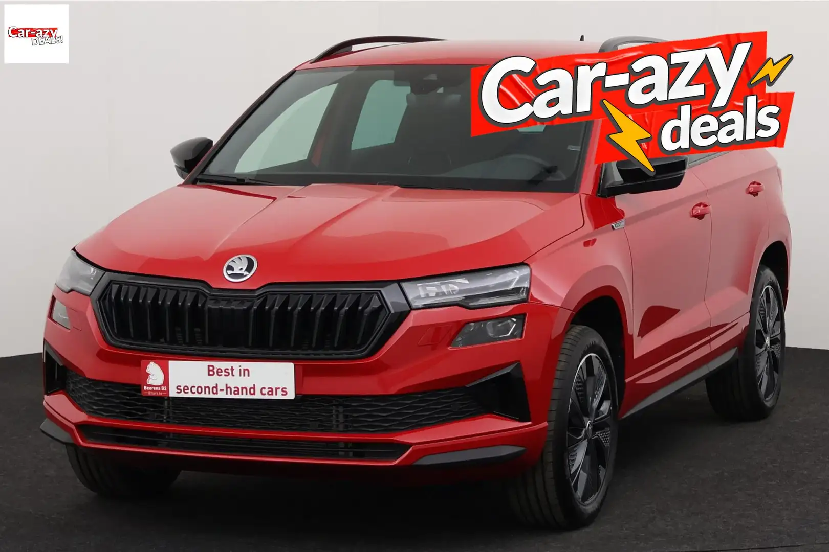 Skoda Karoq SPORTLINE 1.5 TSI DSG + CARPLAY + CAMERA + PDC + A Rouge - 1