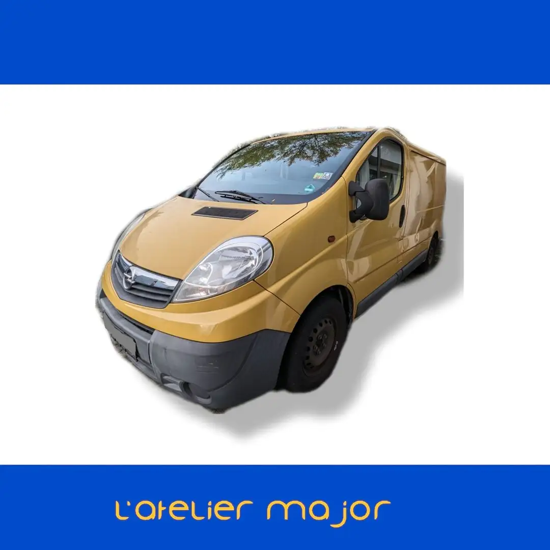 Opel Vivaro Kasten/Kombi Kasten L1H1 2,7t Sarı - 1