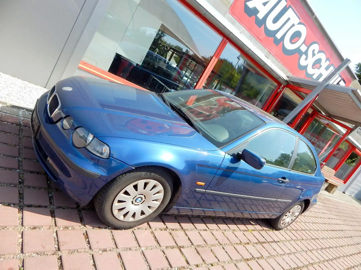 BMW 316 ti Compact KLIMA / SCHIEBEDACH Bleu - 1