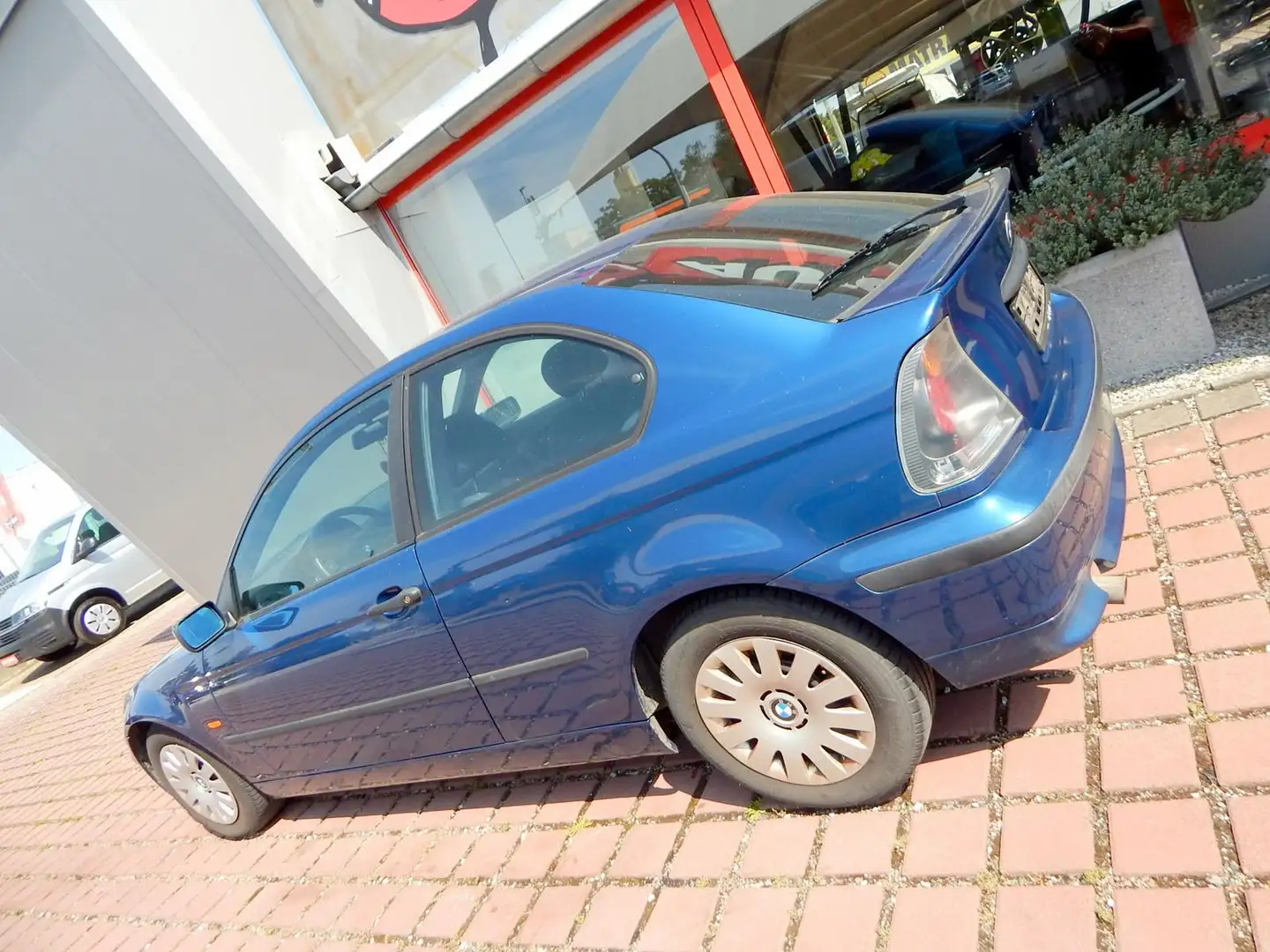 BMW 316 ti Compact KLIMA / SCHIEBEDACH Bleu - 2