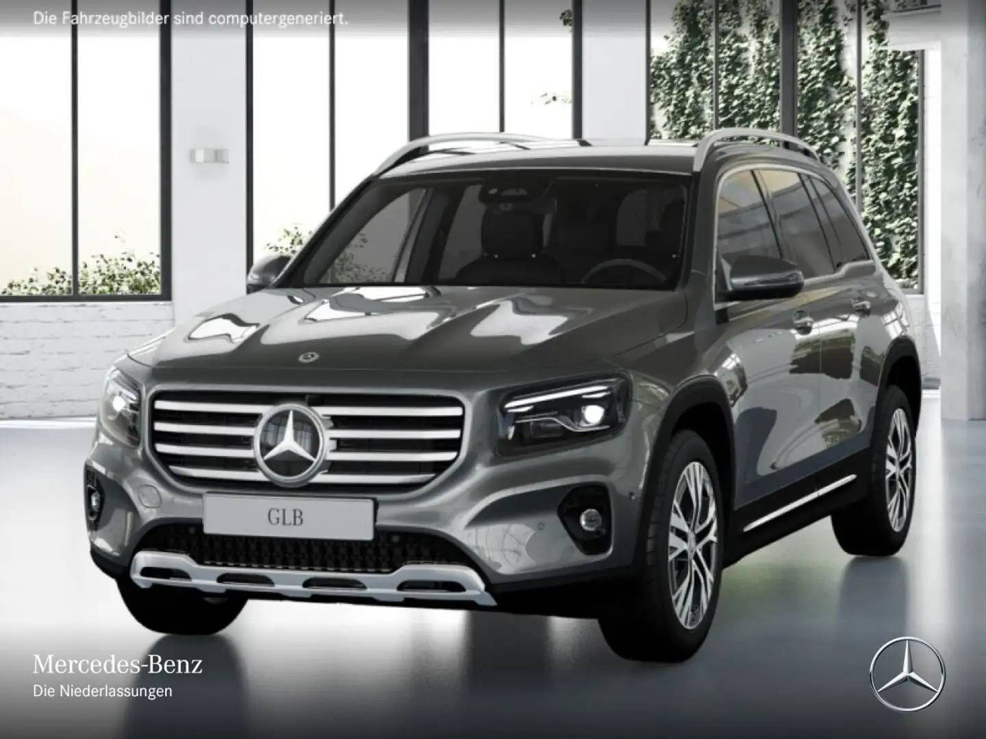 Mercedes-Benz GLB 200 PROGRESSIVE+360°+AHK+MULTIBEAM+TOTW+7G Grau - 2