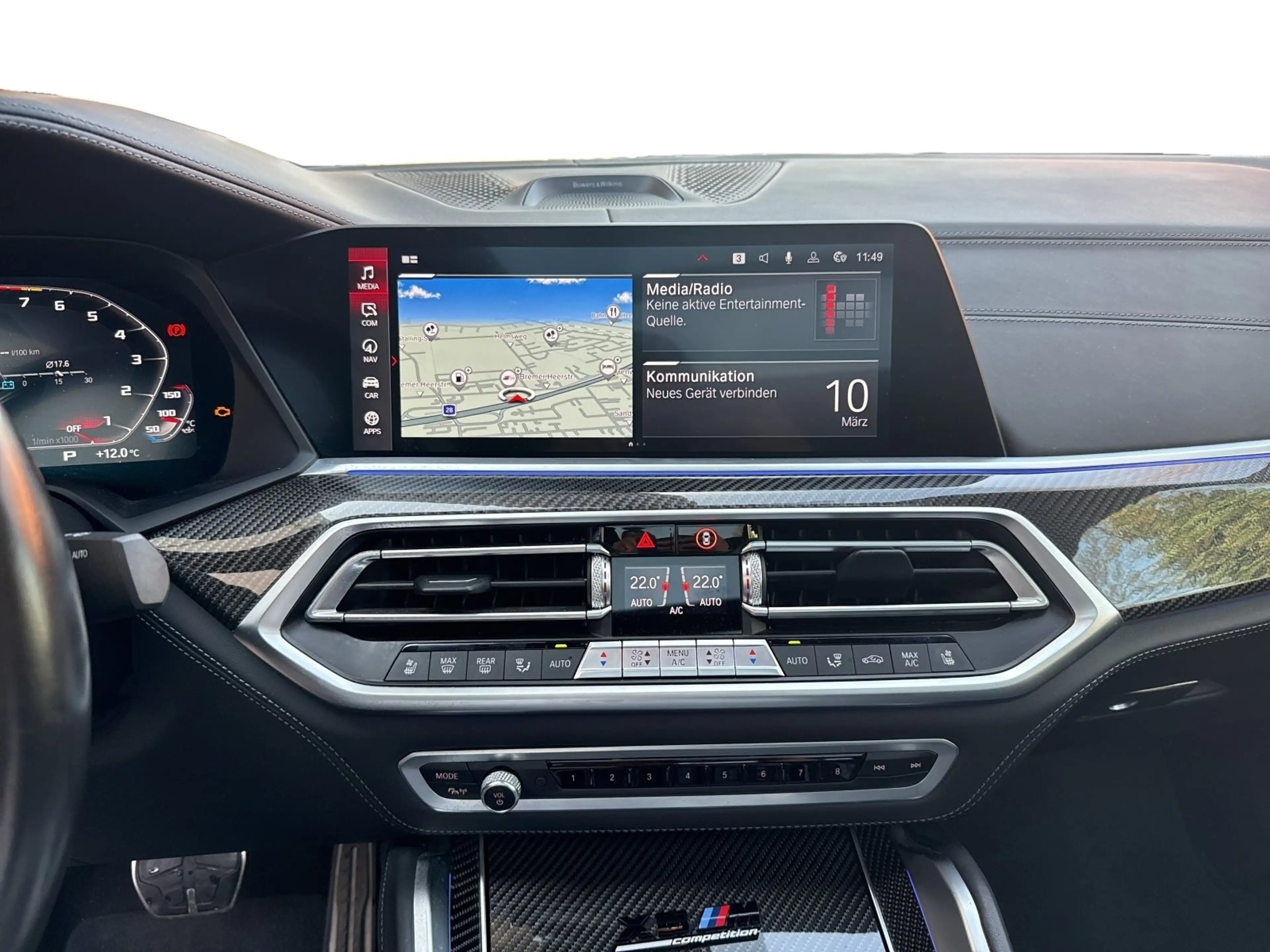 BMW X6 M Competition AHK HEAD-UP PANO HIFI LORDOSE — photo 12
