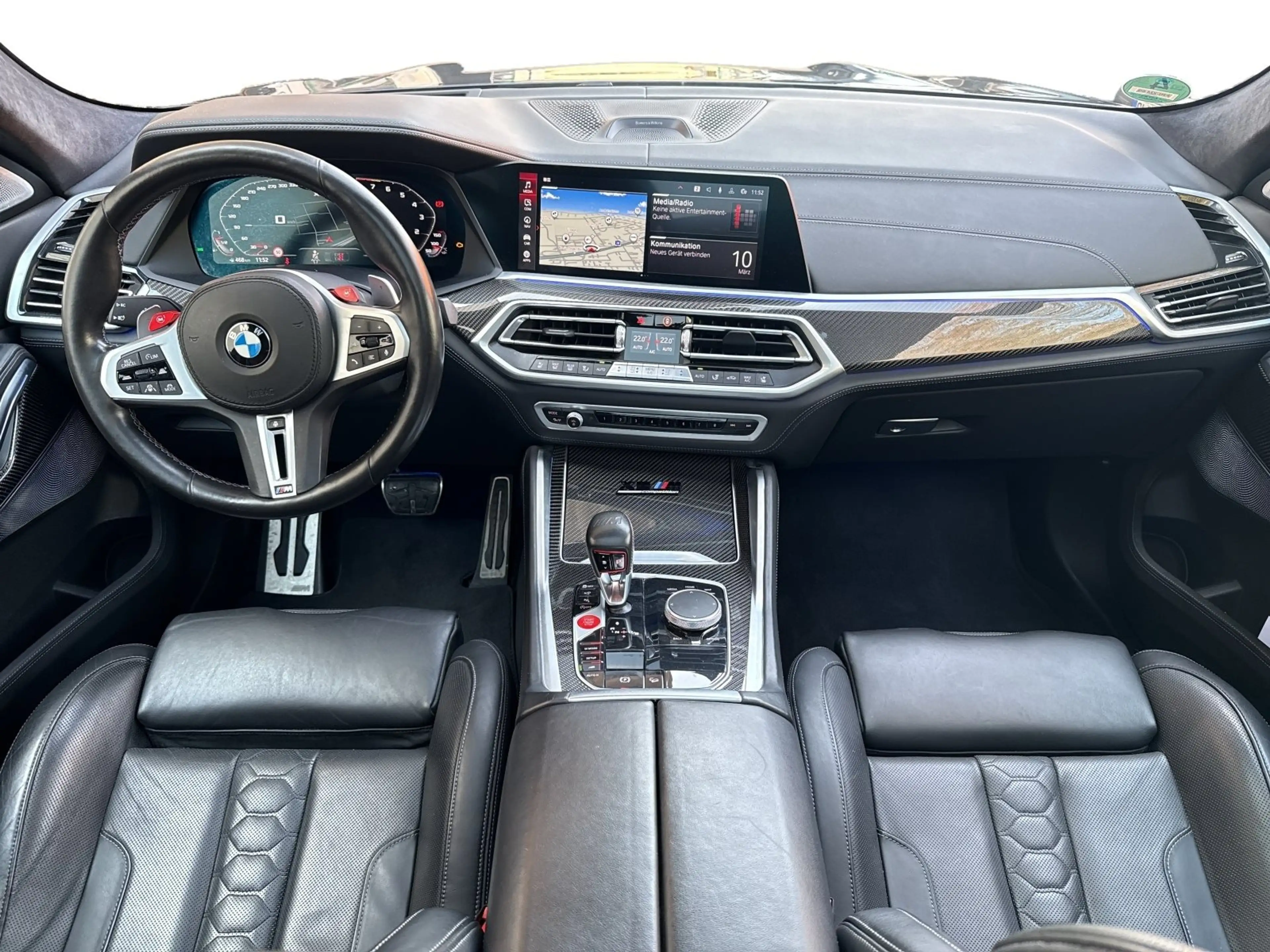 BMW X6 M Competition AHK HEAD-UP PANO HIFI LORDOSE — photo 11