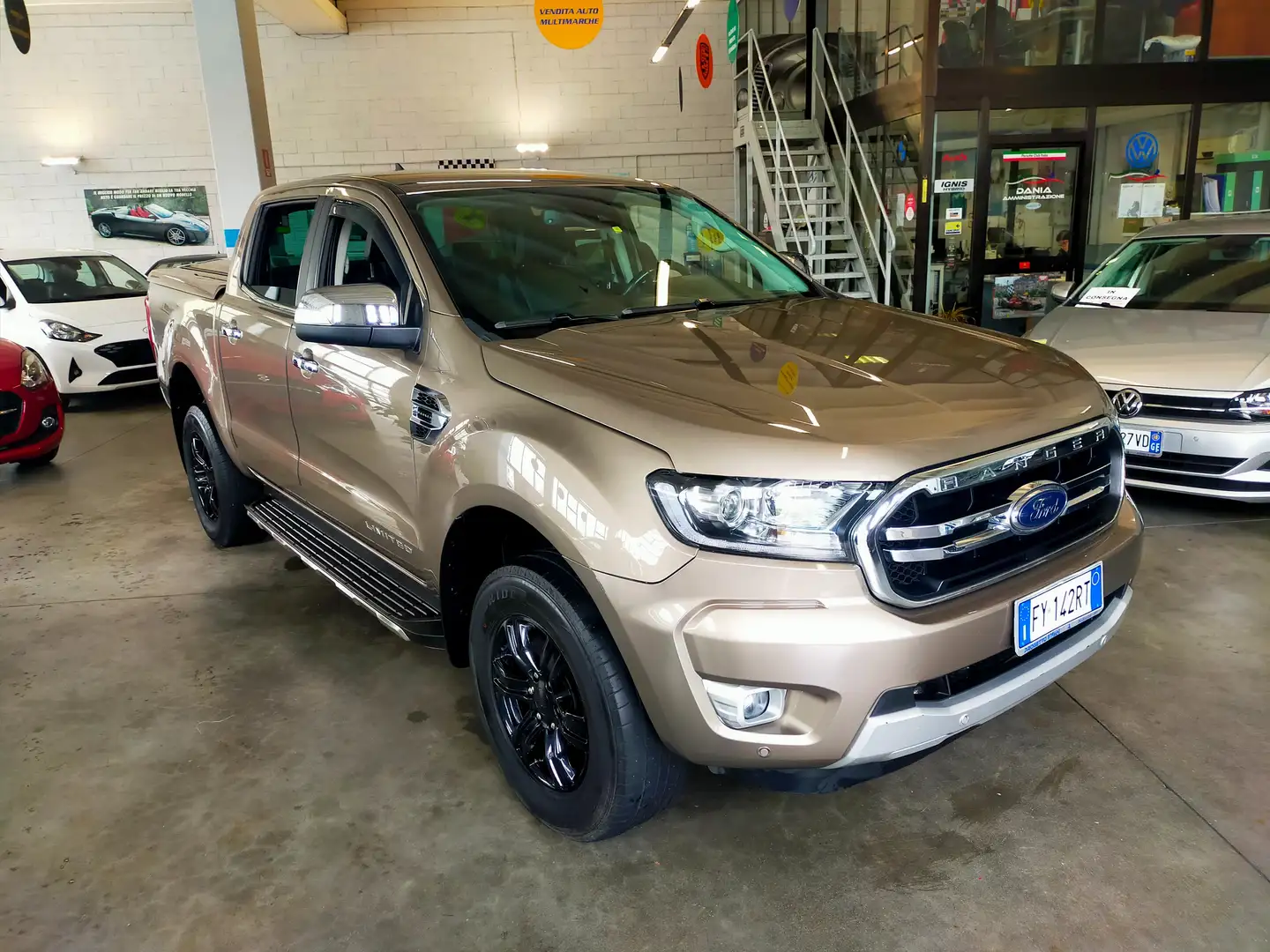 Ford Ranger 2.0 tdci double cab Limited 170cv -PARI AL NUOVO! Beżowy - 2