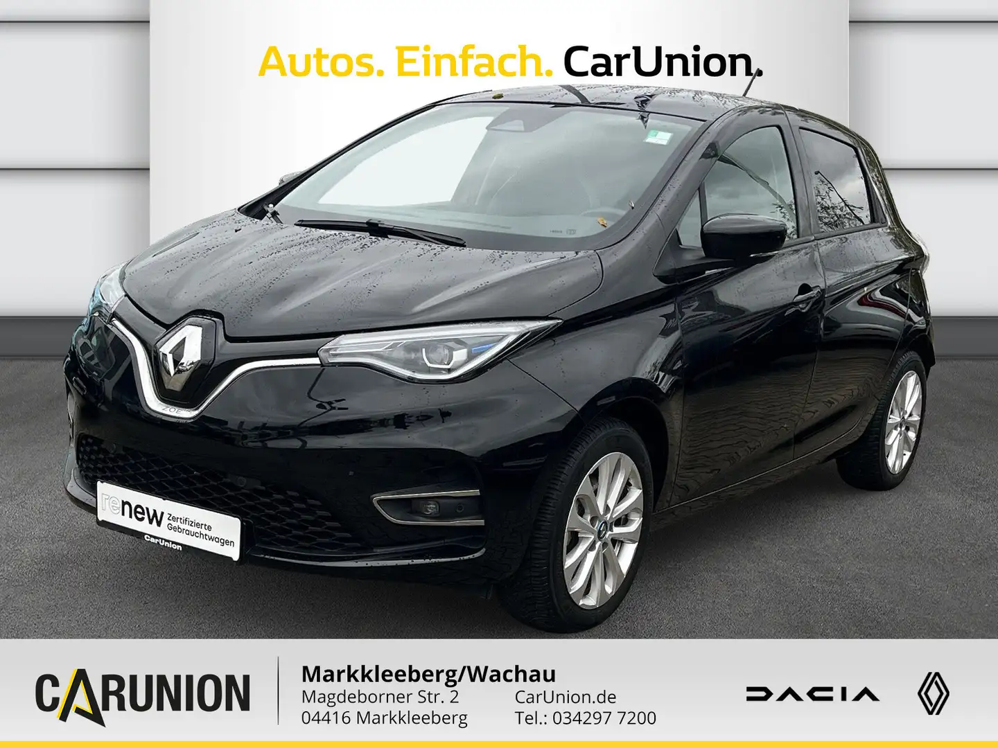 Renault ZOE E-Tech 100% el. EXPERIENCE R135 Z. E. 50 Noir - 1