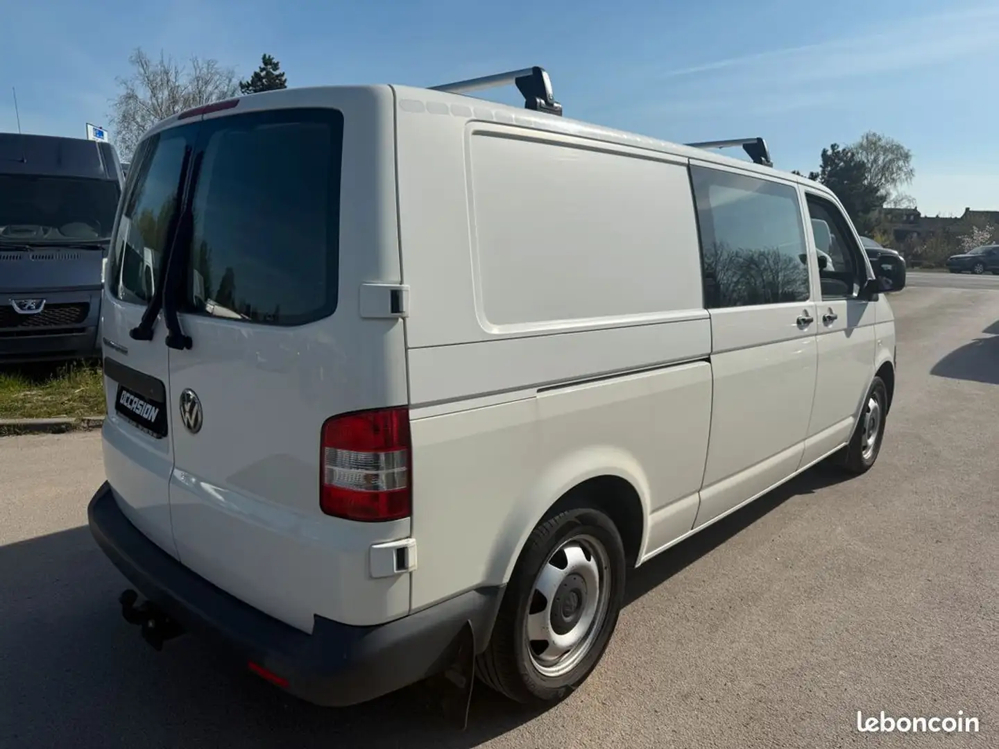 Volkswagen Transporter Extra Long L3 1.9 TDI 105cv Clim 132000Km 1ere Mai Blanco - 2