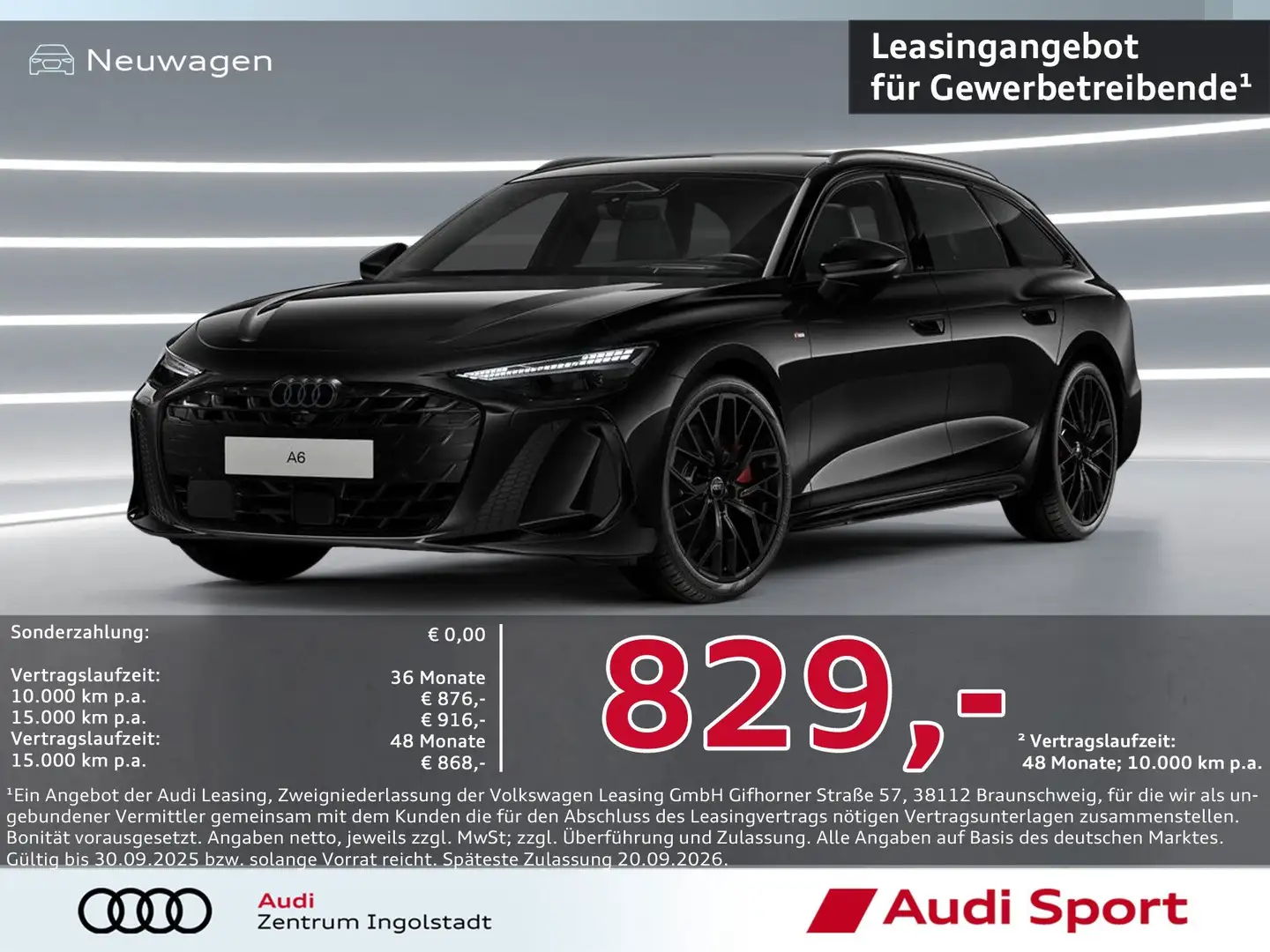 Audi A6 Avant edition one TFSI S tronic UPE 102.720,- Schwarz - 1