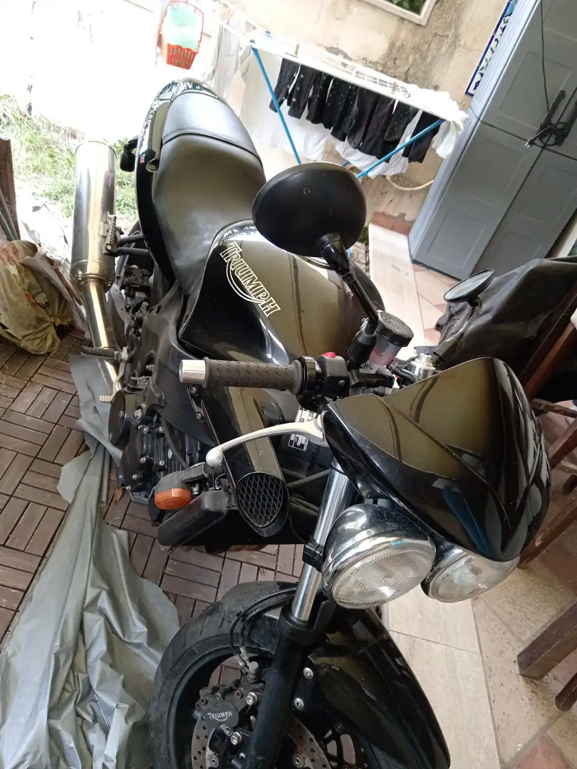 Triumph Speed Four Zwart - 1
