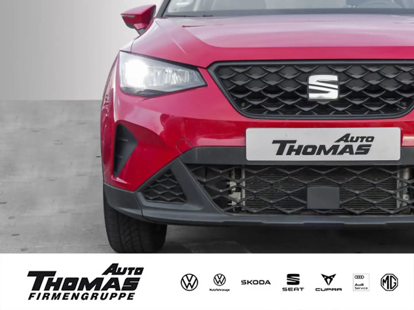 SEAT Arona Style Edition 1.0 TSI LED+AHK+PDC Rot - 1